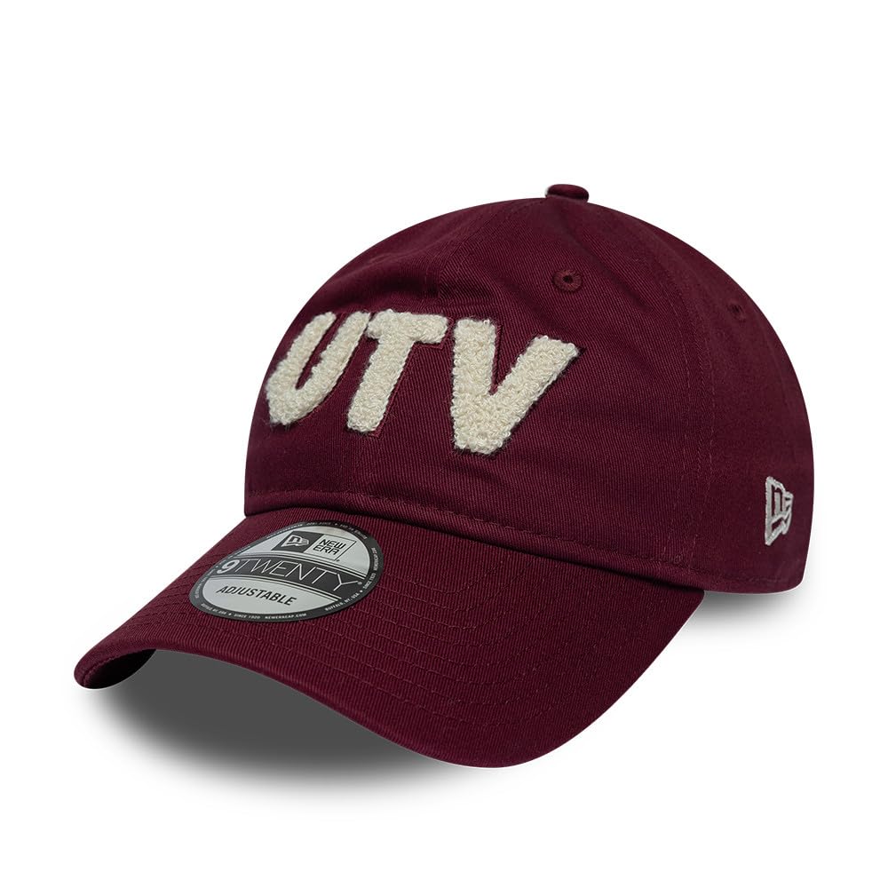 New Era Unisex Dark Red Adult's 9Twenty Boucle Aston Villa Football Club Utv Baseball Cap Hat