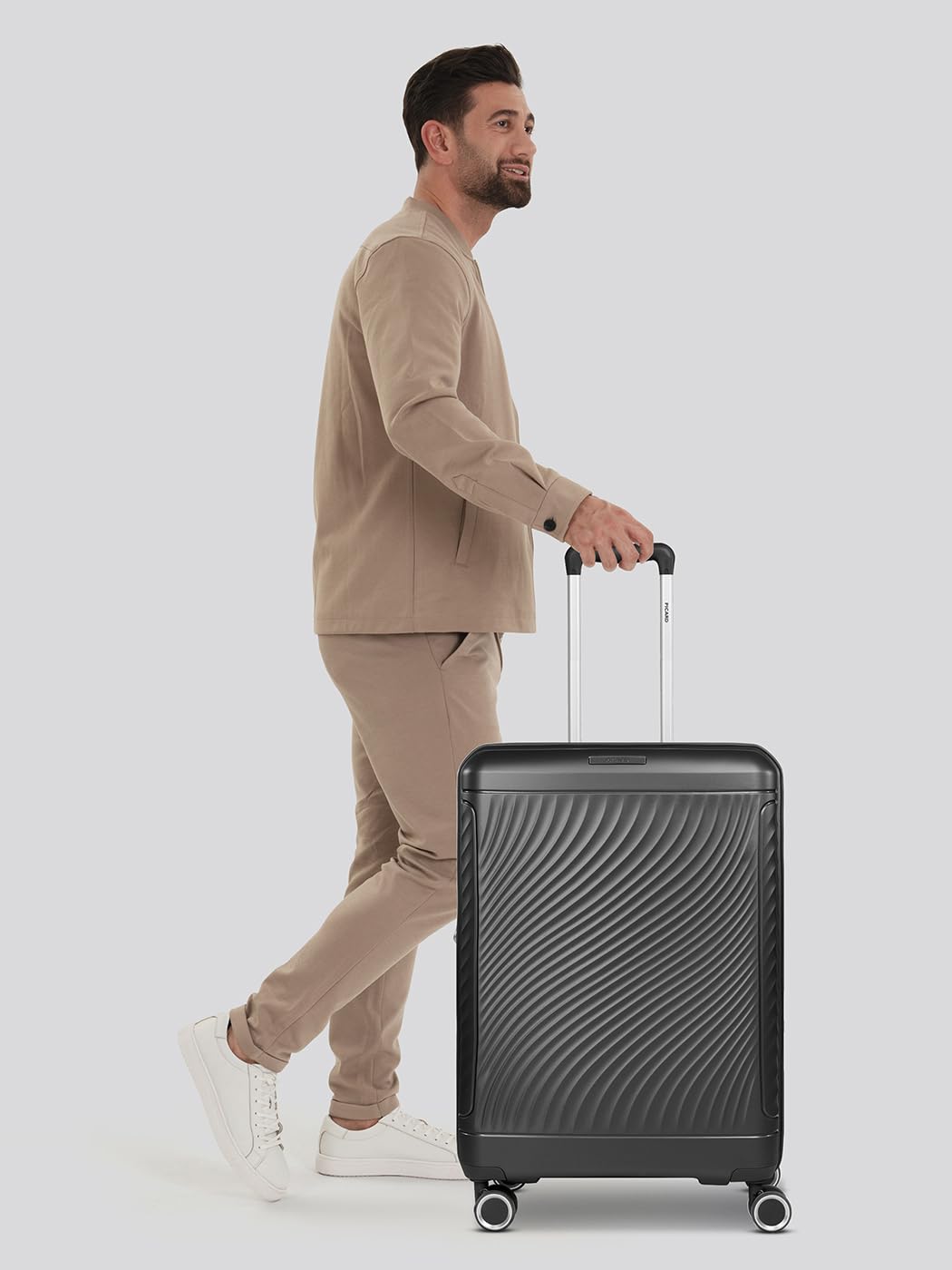 Picard Valise, Noir , Koffer M (65 cm), Bagage rigide