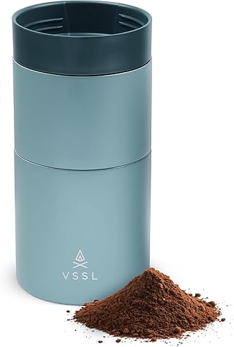 Miniatura 17 de VSSL Nest Pour Over - Juego de café, transportable y compacto, con taza de doble pared de 10 onzas, color crema Crema,Negro -,Everglade,Musgo