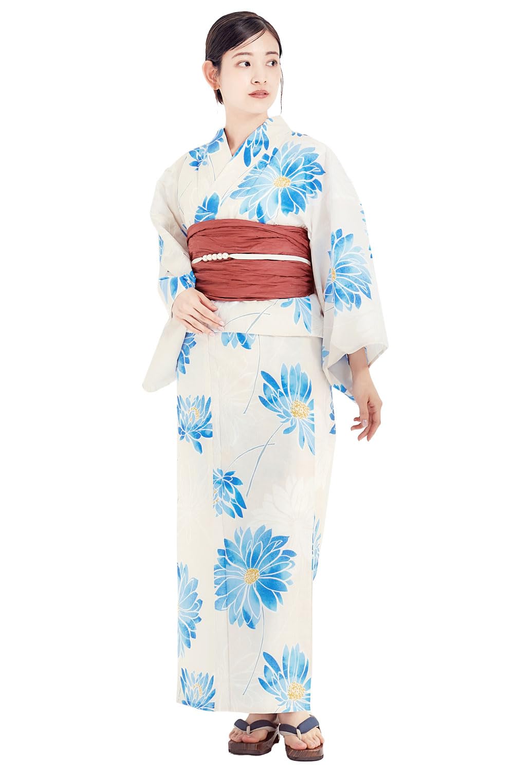 Amazon | [NISHIORI] 浴衣 セット レディース 浴衣セット 兵児帯