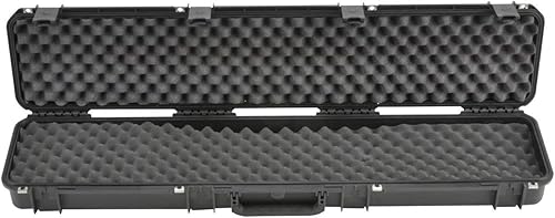 Miniatura 5 de SKB Cases 3I-4909-SR iSeries - Funda grande de plástico duro duradero para rifle de caza, impermeable y hermética al polvo, con liberación de