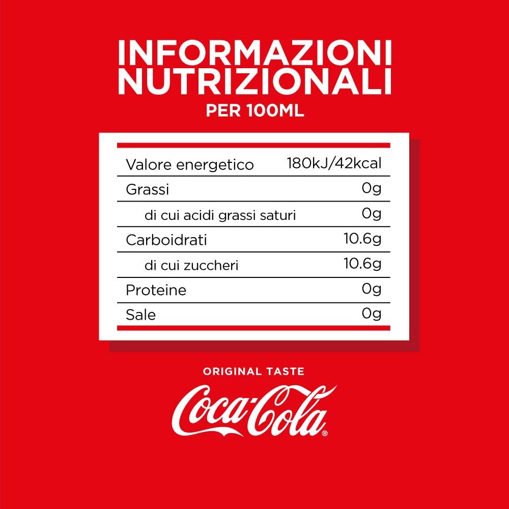 Coca-Cola Original Taste – 12 Bottiglie da 350 ml, Tutto il Gusto Originale di Coca-Cola, in Bottiglia di Vetro 100% riciclabile, Bevanda Analcolica Original 350ml - Immagine 3