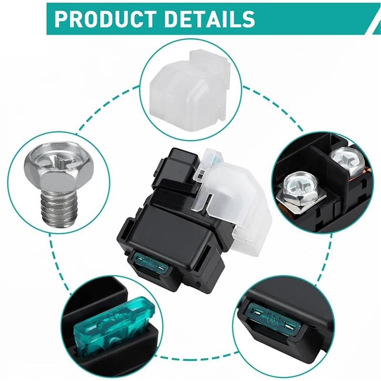 Relé De Solenoide Arranque Motocicleta 1/2 Para Suzuki DRZ250 DR650SE GSF 1200 1250 Para Bandit GSF1200S GSF1250S GSF600S(4 pcs)
