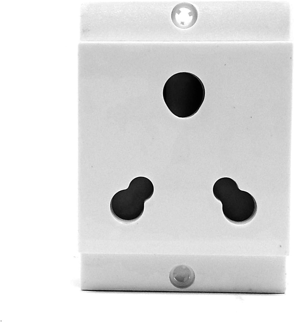 Wipro North West Socket 6/20A 3 Pin - Power (White)