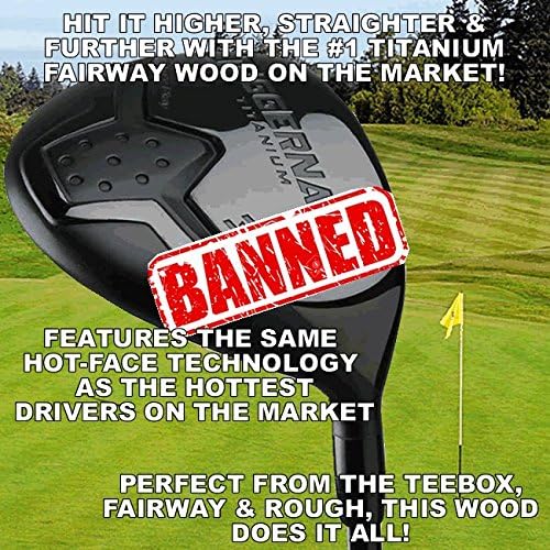 #1 Juggernaut PGA Distance Custom Titanium Golf Fairway Woods #3 or #5