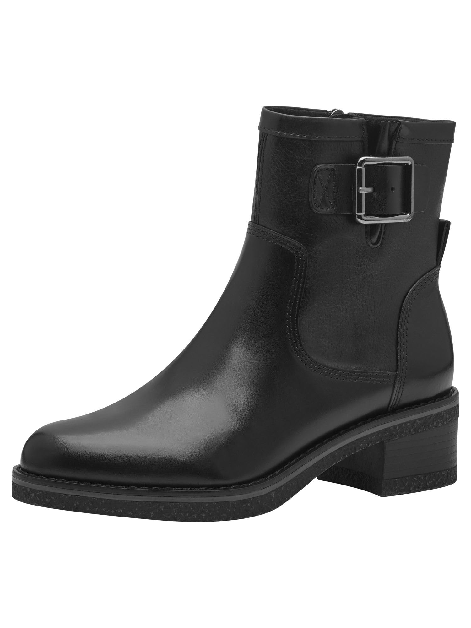 MARCO TOZZI Women's Bootie Zip and Briefs 2-25062-43 Ankle Boot, Black, 3.5 UK