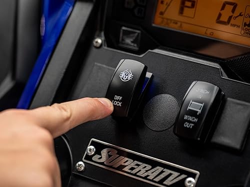 Miniatura 7 de SuperATV Interruptor de anulación diferencial compatible con Honda Talon 1000X 2019+, Honda Talon 1000R 2019+, Honda Talon 1000X-4 2020+, ver