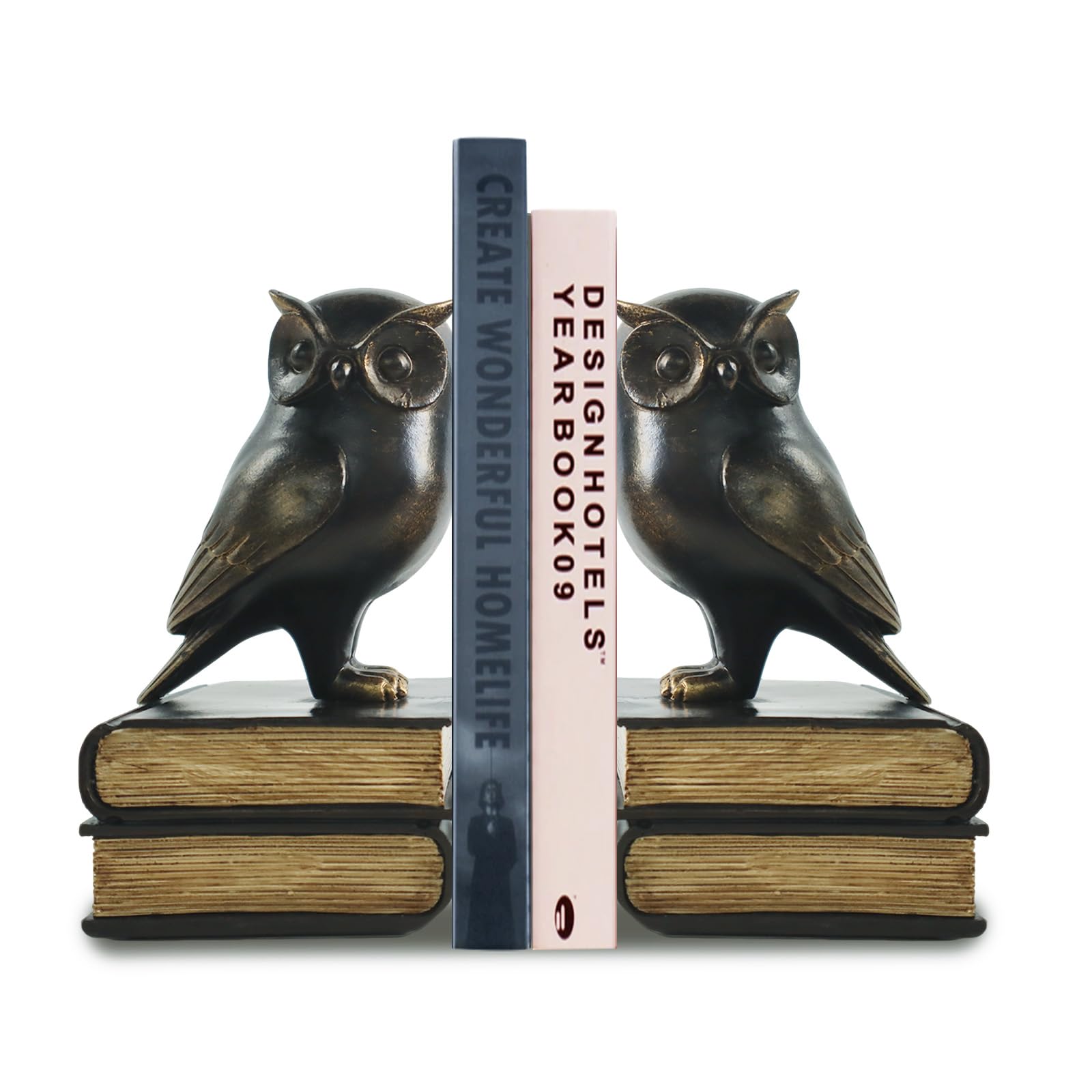 Sujetalibros antideslizantes para evitar caídas de libros en estanterías de dormitorios