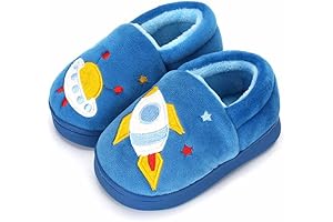 ESTAMICO Cozy Warm House Slippers for Kids