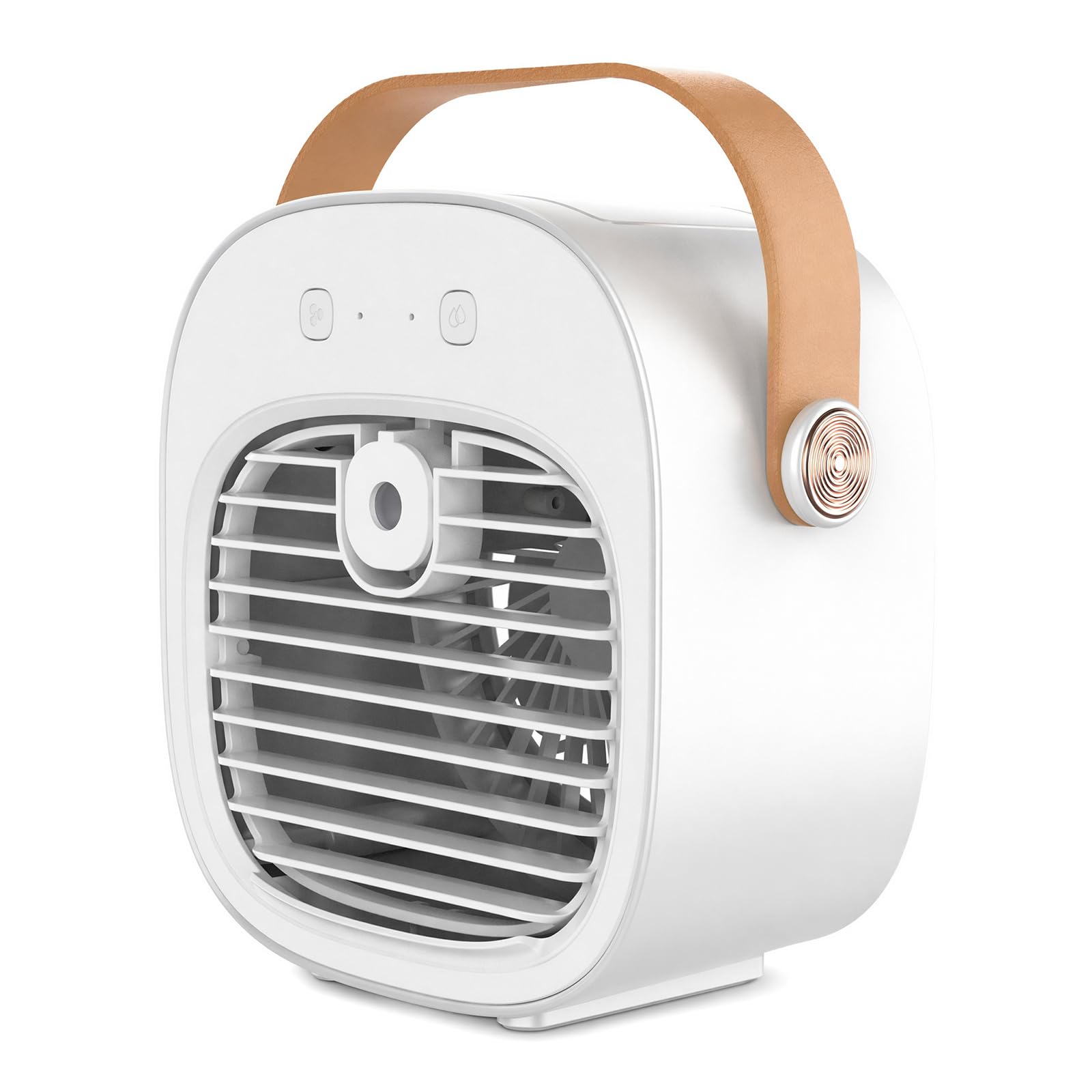 Ventilateur d'air froid 3 vitesses 128 ml Nano spray Refroidissement rapide Ventilateur refroidisseur d'eau de bureau faible bruit