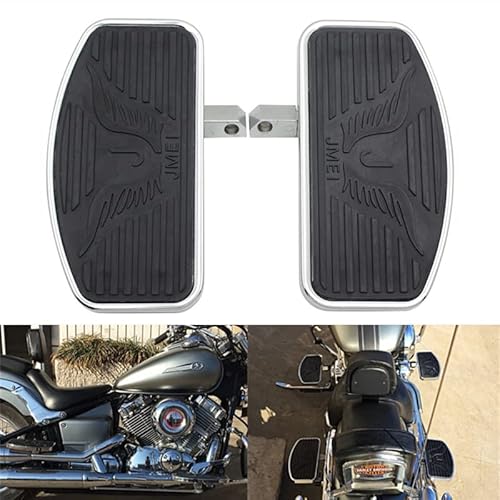 Motaux Front Rider Footboards Floorboards for Kawasaki Vulcan 400 800 VN400 VN800