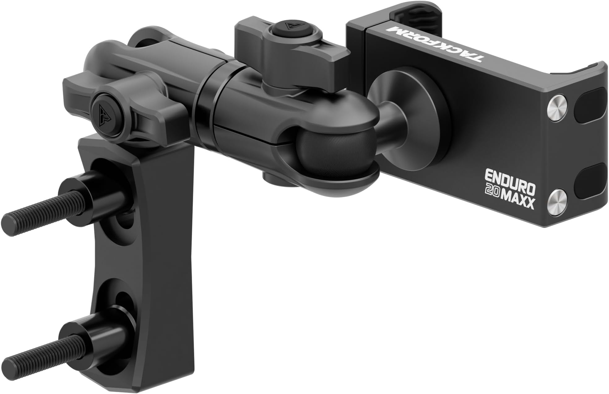 Brake/Clutch Reservoir Motorcycle Phone Mount - Enduro Series Leaders in Perch Mounts - No Modifications to your Bike - All Metal Construction - Spring Loaded One Handed Operation