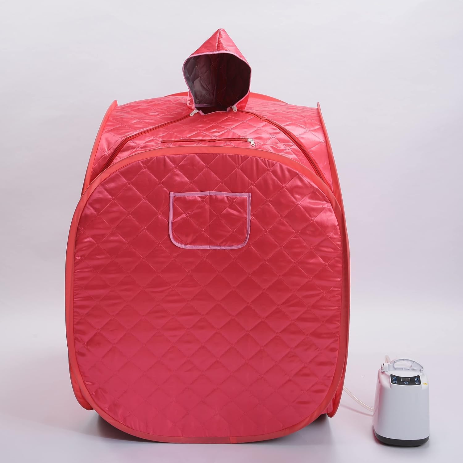 Premium Portable Panchakarma Sweden Machine/Home Steam Sauna Bath with Tent | Remote Control 7 Layered Waterproof Fabric with (2 Litre Pot )