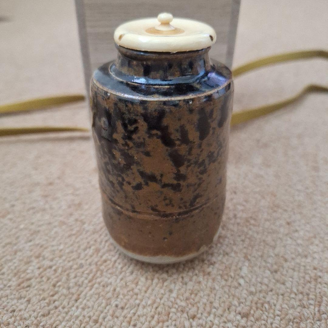 Amazon.co.jp: 加藤錦雄 瀬戸 茶入 茶道具 茶道 : おもちゃ