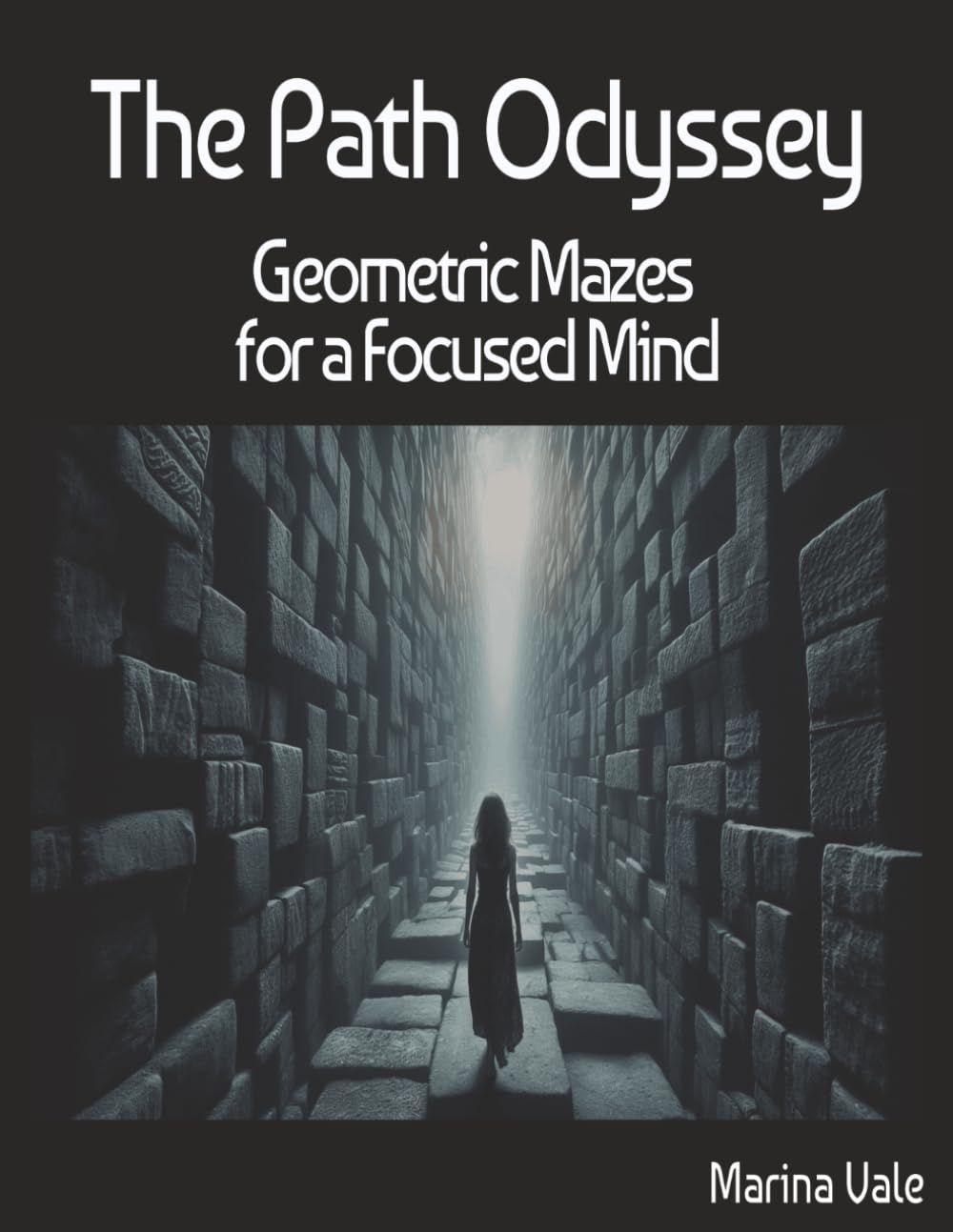 Geometric Mazes for a Focused Mind: 100 Puzzles and solutions for Adults | Mindfulness & Stress Relief Activity Book
