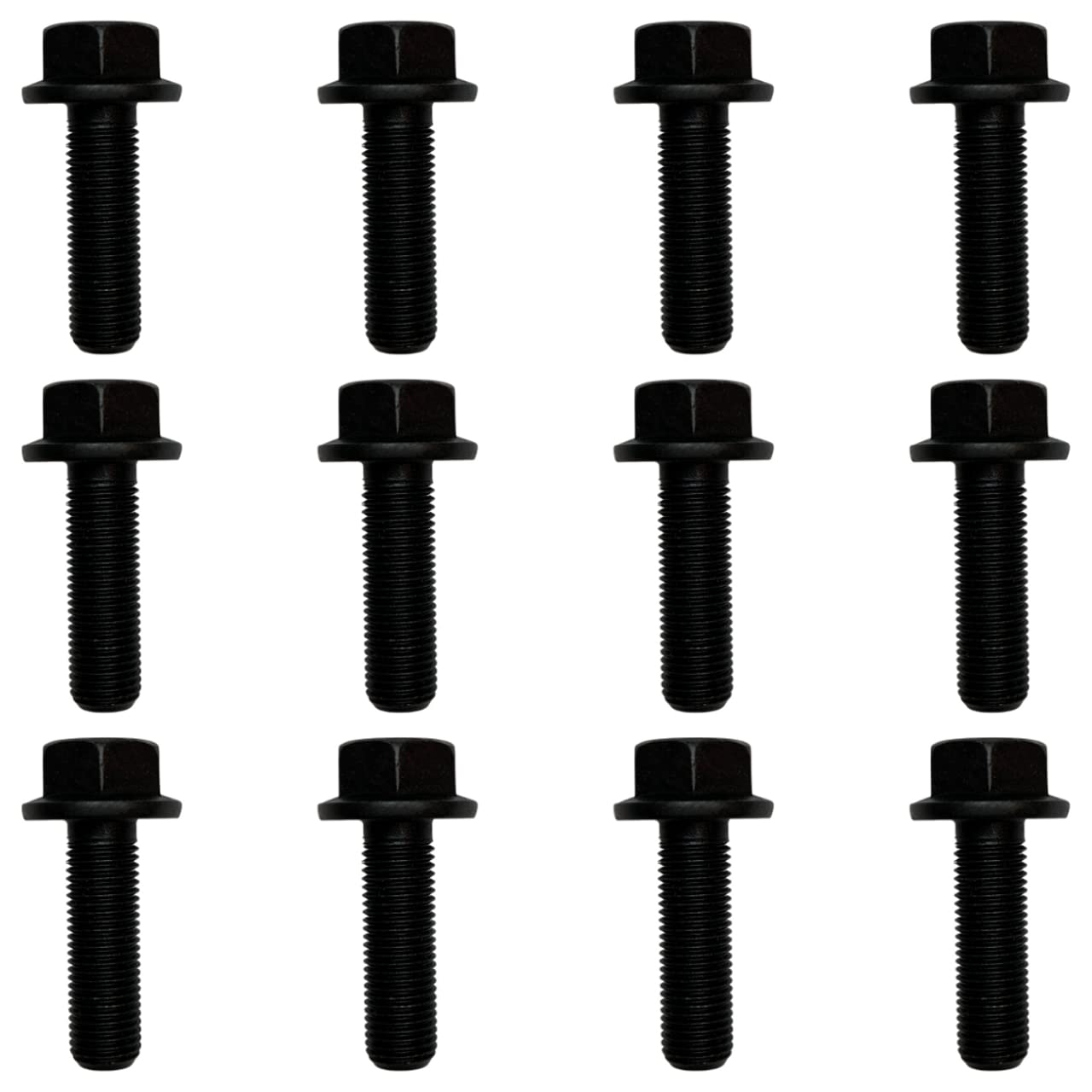 Pre-1966 GM 12-Piece Door Hinge | Body Bolt | Hardware Kit (3/8-24 x 1 1/4") Standard Fine Thread | FITS: General Motors, Chevrolet, Buick, Oldsmobile, Pontiac, Cadillac, Cars, GMC Trucks
