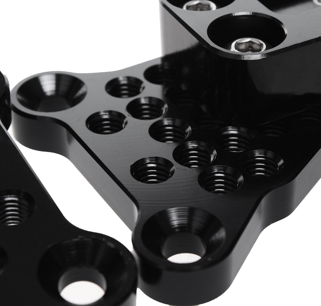 Danmoto FR-00021 Black Billet Rearsets for Kawasaki ZX12R : Amazon