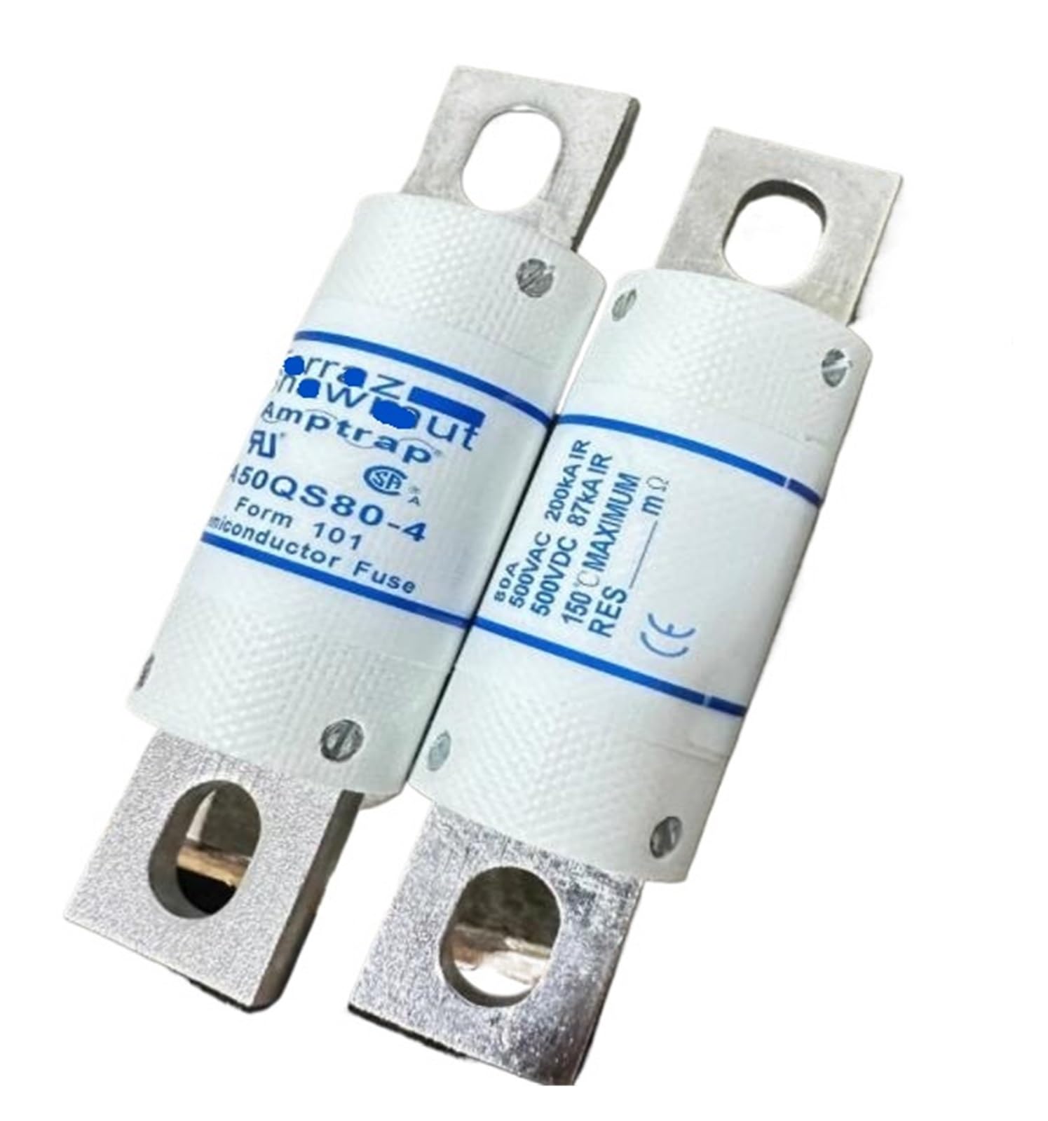 Fusible A50QS250-4 Ferraz Mersen 250A pour protection industrielle
