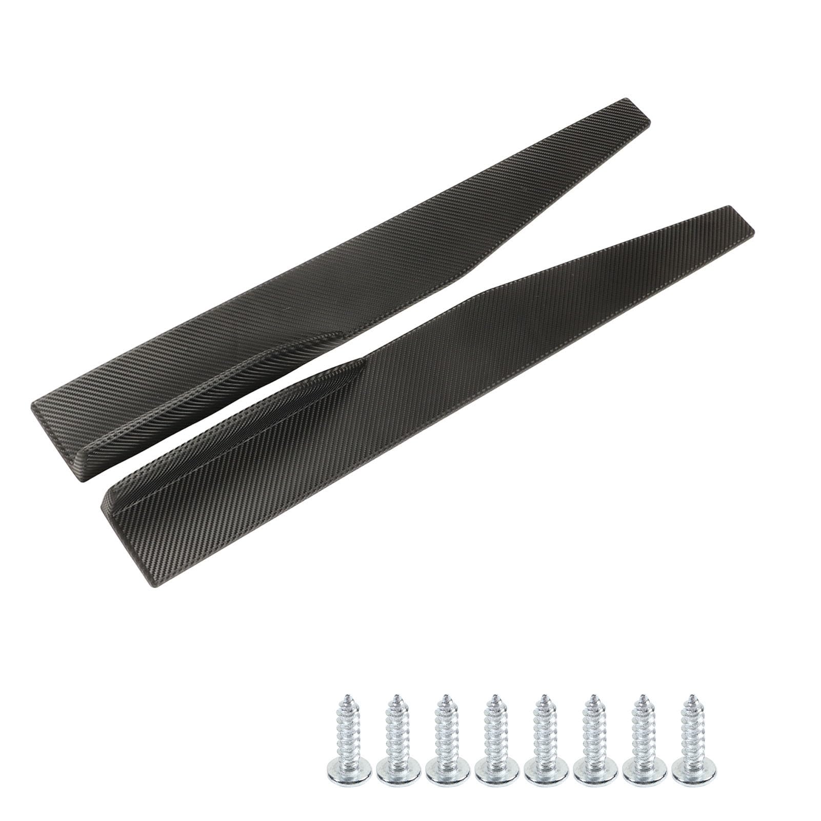 LICAEVEY Boczny Spojler Carbon Fiber Style Uniwersalny 2 Szt, do Samochodu