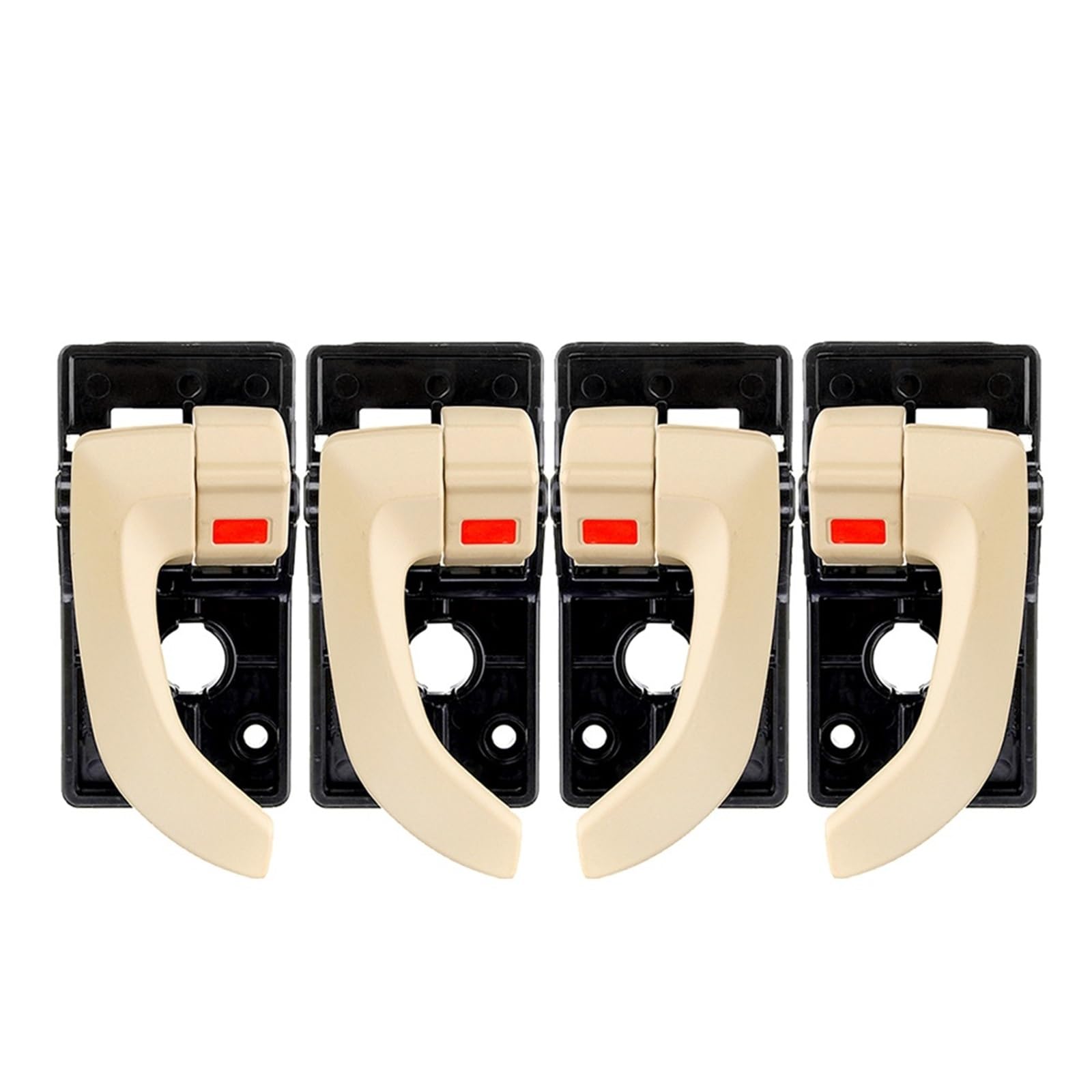 Gtdtixc Beige Car Door Inner Handle For Hyundai For Tucson 2005-2009 82620-2Z02 Car Interior Inside Door Handle Left Right Replacement Set(Beige)