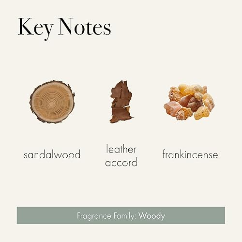 Miniatura 3 de LAFCO New York Vela Luxe de 4 mechas, Feu de Bois, 86 onzas, tiempo de combustión de 200 horas, reutilizable, recipiente de vidrio soplado a mano,