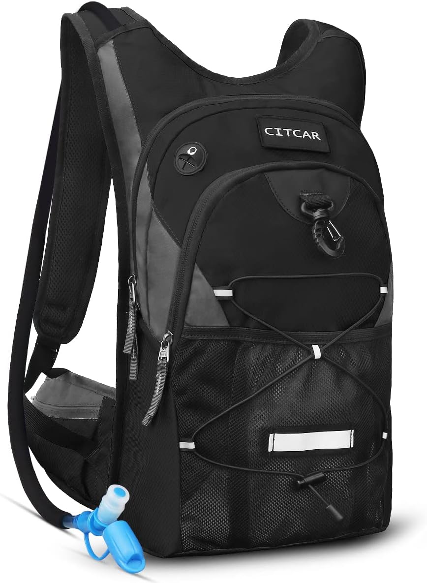 CITCAR Hydration Backpack, Hydration Pack, Water Backpack & 3L Hydration Bladder