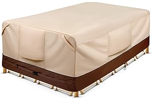 COSFLY Outdoor Furniture Covers for Patio Table Chair Rectangular
