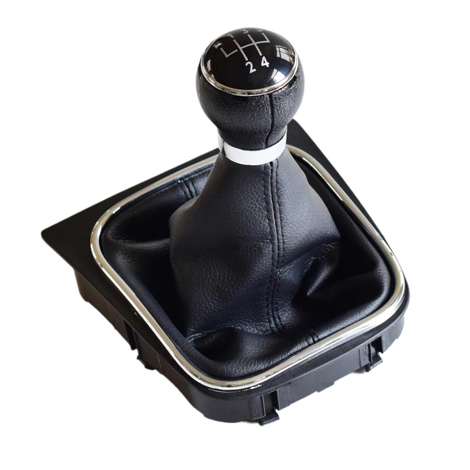 Jeocoai One Color Car Gear Knob Auto Manual 5 6Speed Car Gear Shift Knob Lever For Volkswagen For Golf 6 Vi Mk6 For Jetta For Golf V Mk5(5Speed)