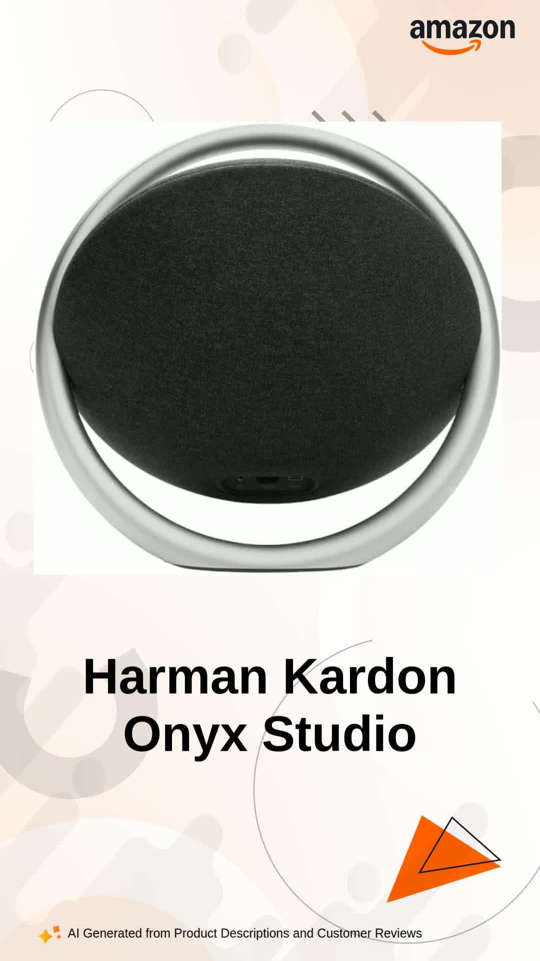 家電 Harman Kardon Harman Kardon Onyx Studio 8 - Bluetooth Studio Speakers, Ideal