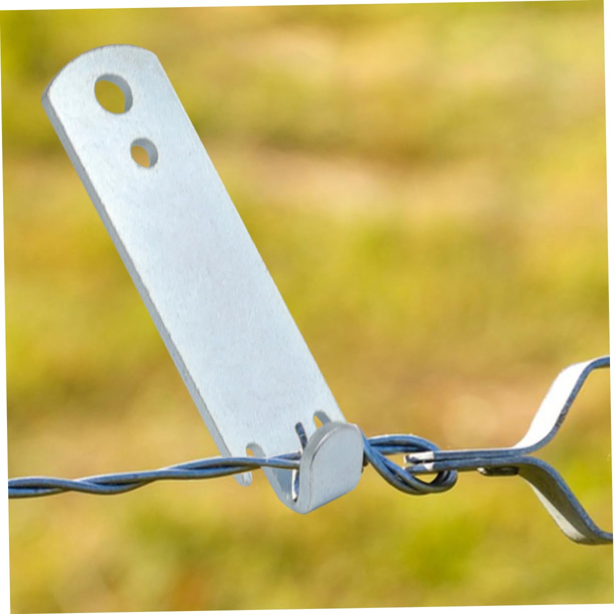 HANABASS 6pièces Tendeur De Câble Acier Inoxydable Outil De Fixation pour Corde Métallique Installation Facile sur Fences Agricoles Construction
