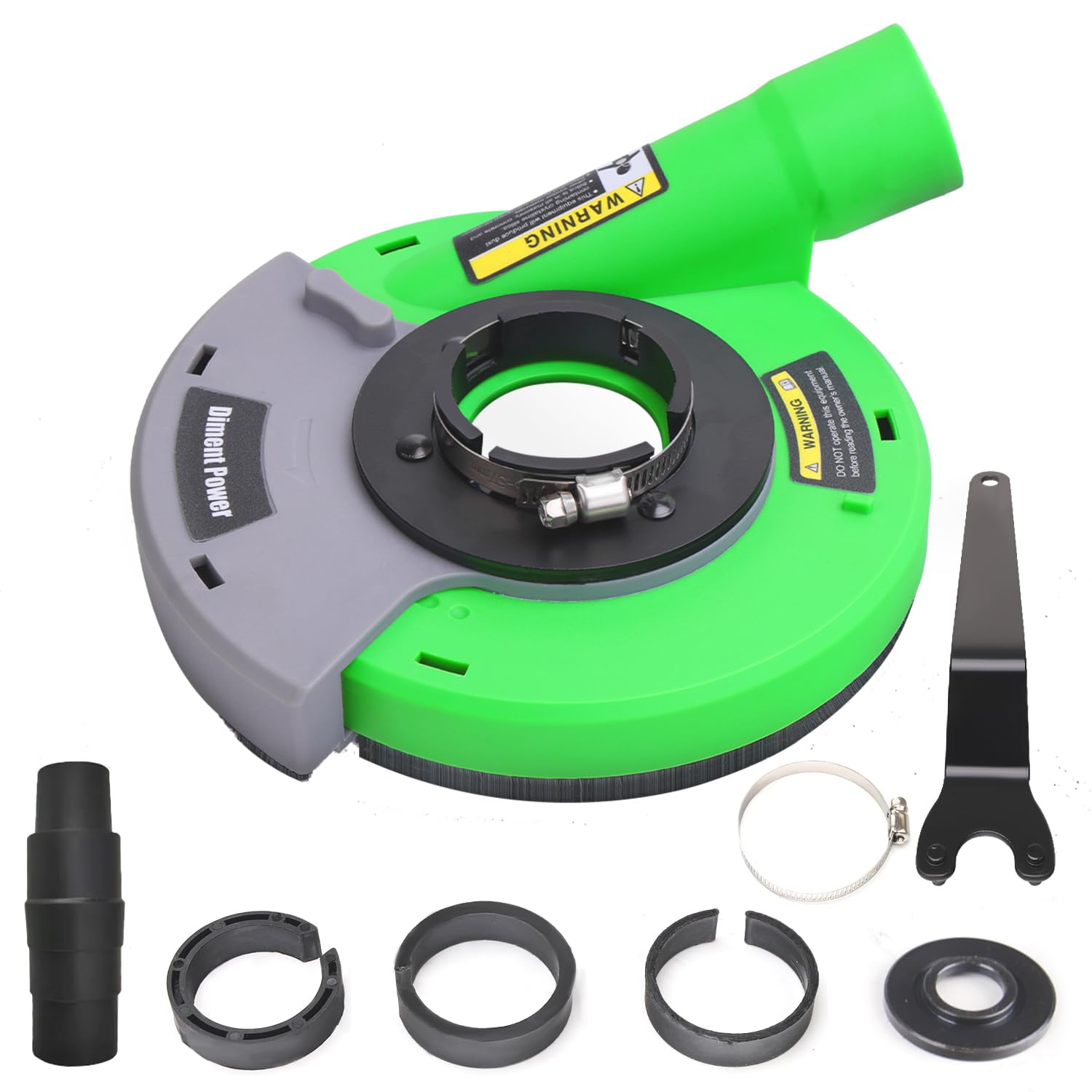 Diment Power Surface Grinding Dust Shroud for Angle Grinder 115mm / 125mm （4 inch / 5 inch）