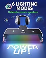 Vista 35 de NUBWO G06 - Audífonos inalámbricos para videojuegos con micrófono para PS5, PS4, PC, Mac, 3-en-1, inalámbricos 2.4GHz para PlayStation, modo Naranja