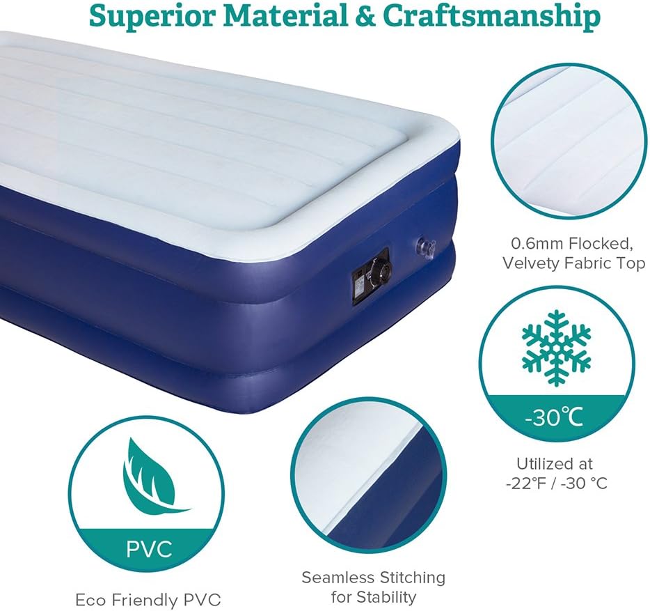 sable queen size air bed