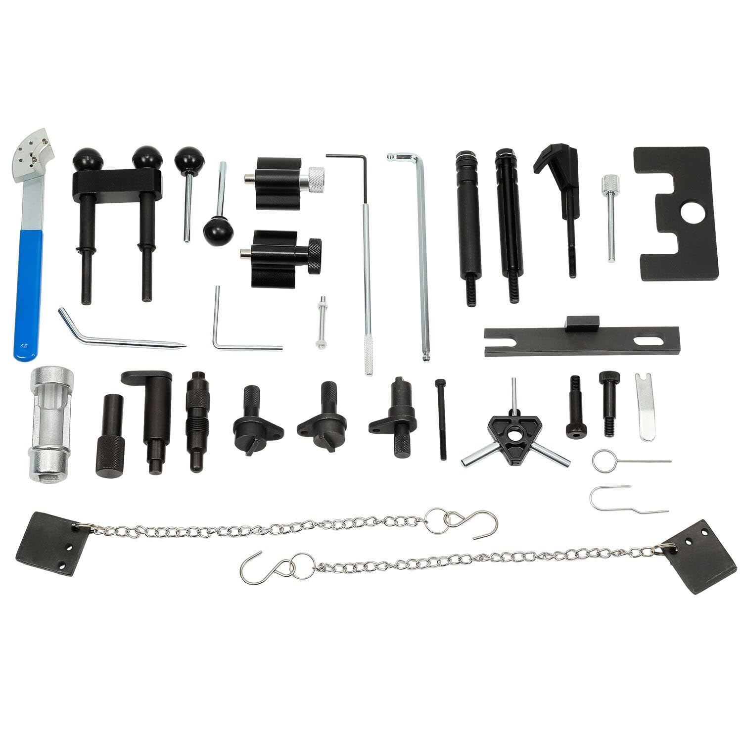 GEARMONSTER Zahnriemen Werkzeug Set, Motor Nockenwellen Einstellwerkzeug, Arretierwerkzeug, Steuerkette Werkzeug, Zahnriemen Wechsel Werkzeug für VW Audi VAG