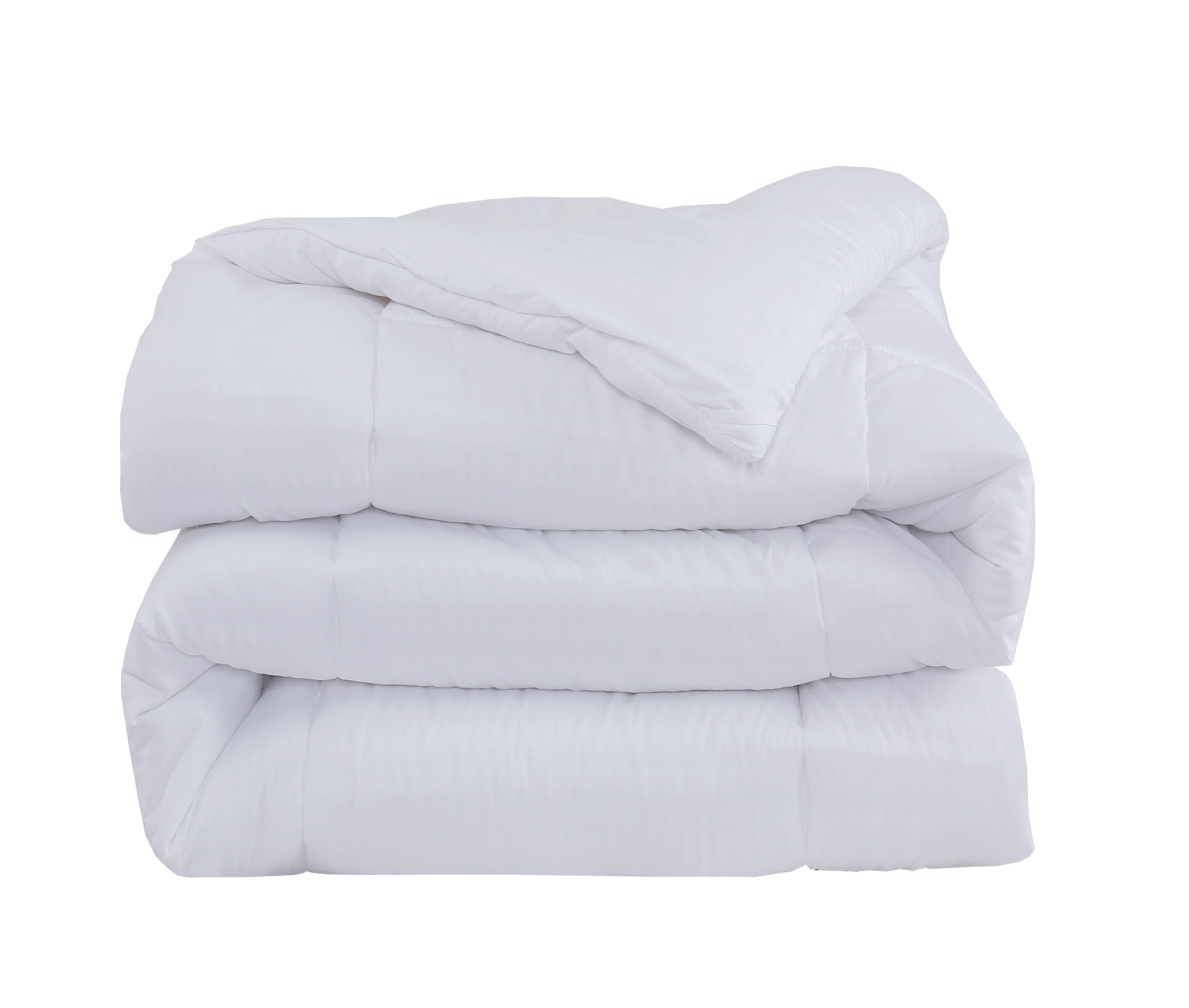 Fanny & Céline Couette Chaude 600 GSM 200x200cm Ultra gonflant Douceur extrême EL-300 Blanc