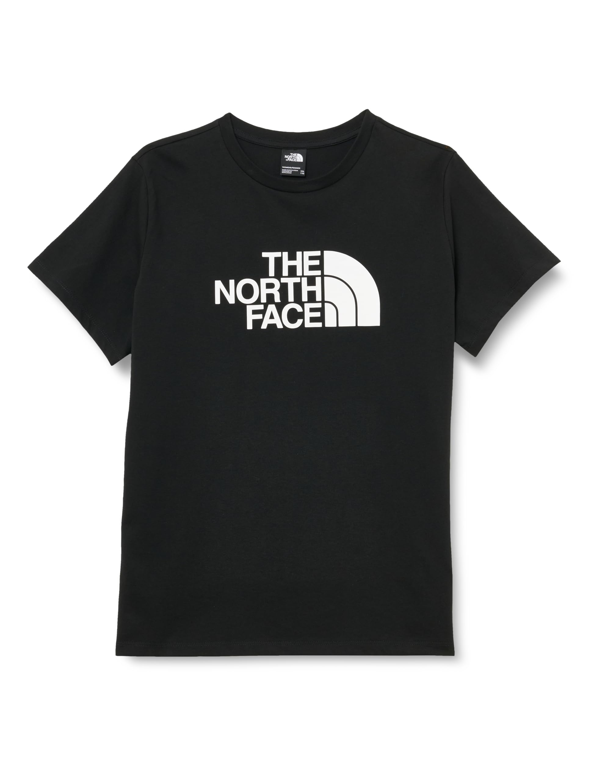 The North Face Women's S/S Easy T-Shirt, TNF Black, XS
