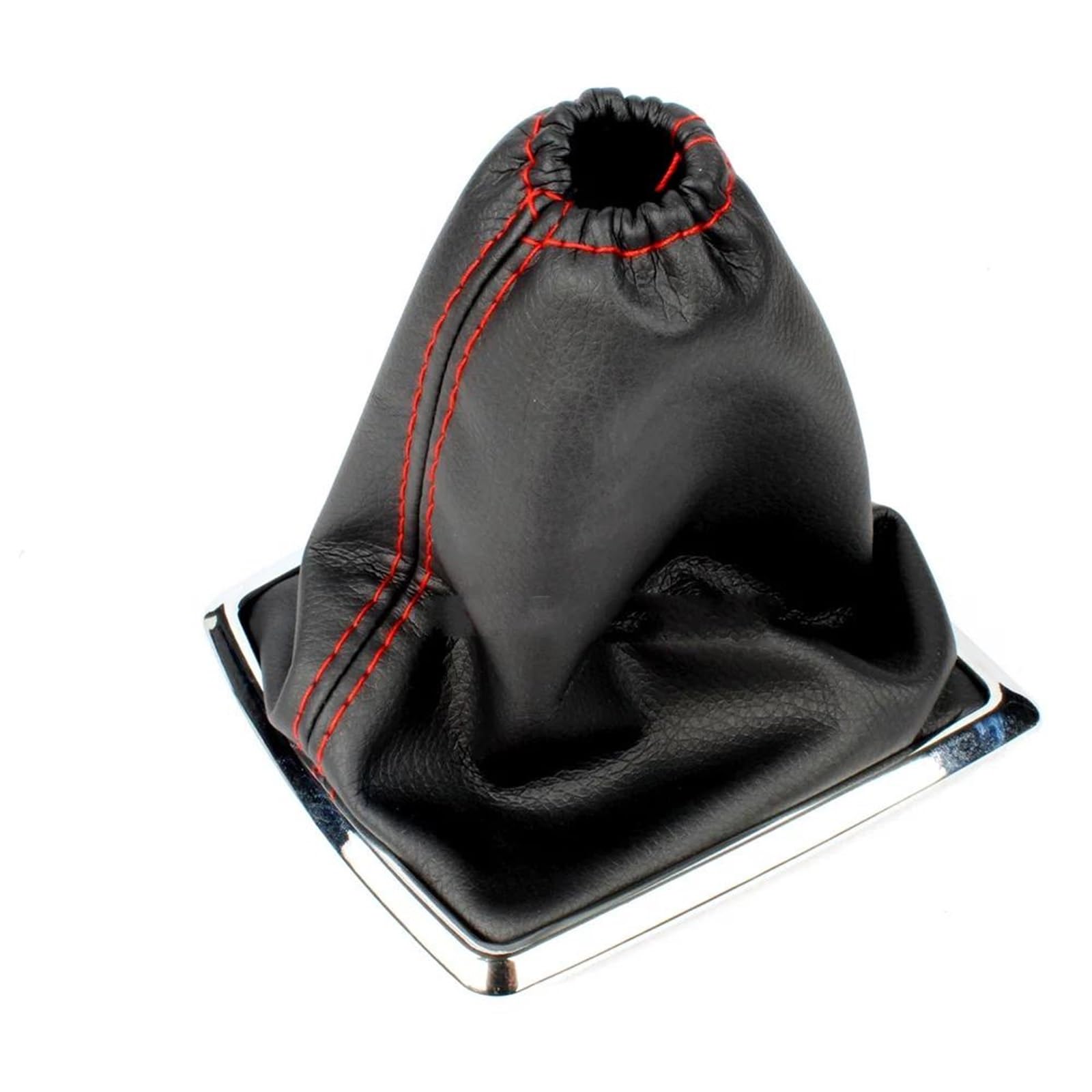 EFDDTBHE Compatible with Focus MK2 2005 2006 2007 2008 2009 2010 2011 Car Gear Shift Lever Cover Gearstick Gaiter Boot Bellows Shifter Handle(Red line)