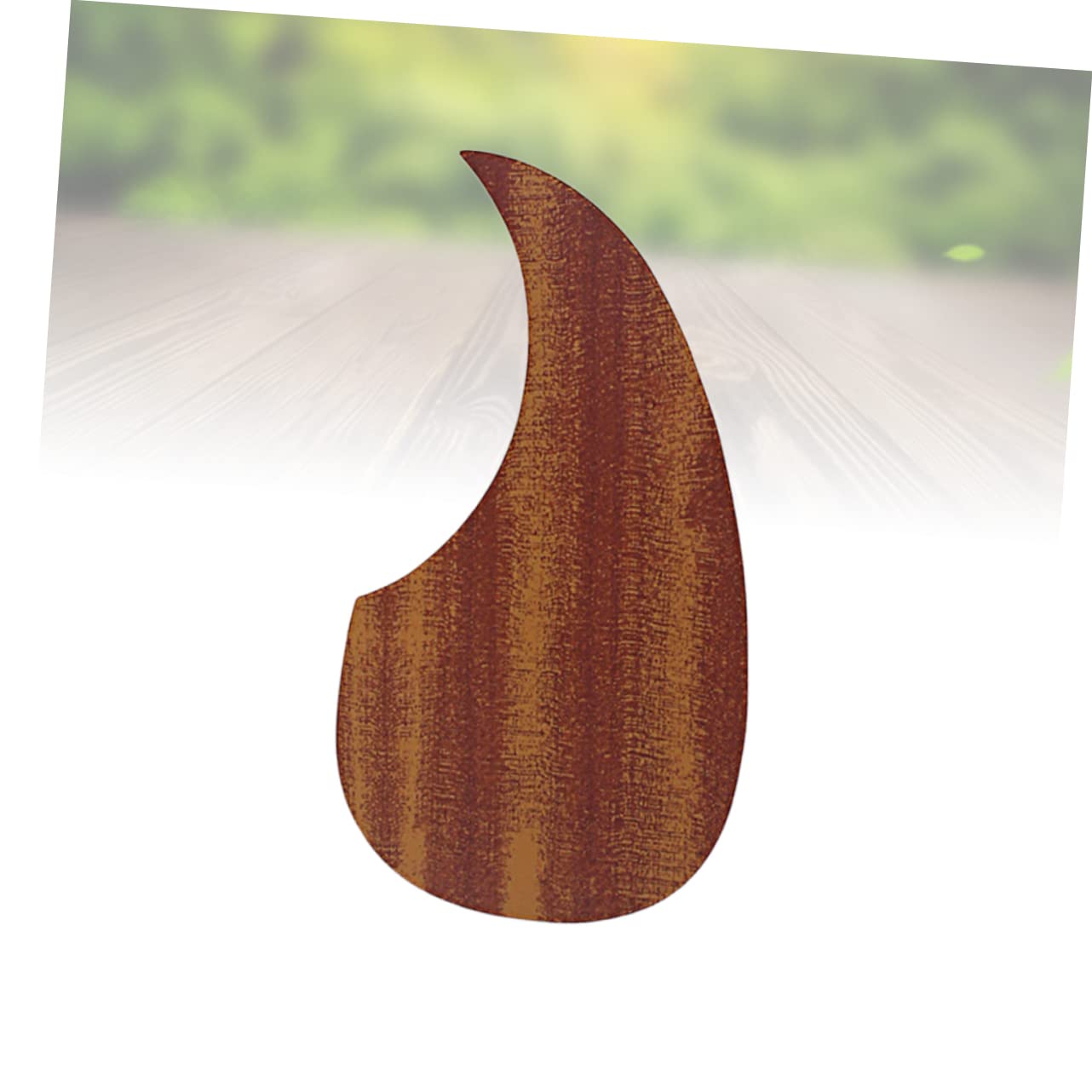 BESPORTBLE 1 PC Guitar Pickguard Sticker Self Adhesive Scratch Guard Plate for Acoustic Guitar Protection Decoration Easy to Install Grain Design Durable