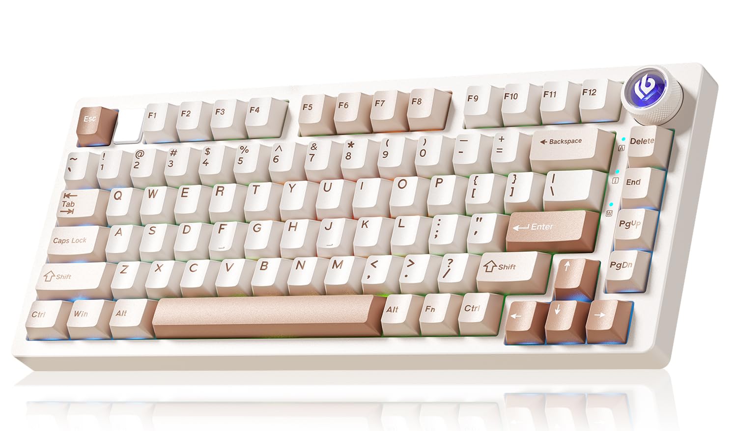 Amazon.com: LEOBOG HI75CPro Mechanical Keyboards, RGB Backlit Tri
