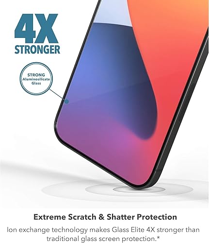 Miniatura 2 de ZAGG InvisibleShield 200106671 - Protector de pantalla para iPhone 12 Pro Max, protección contra impactos, resistente a los arañazos, resistente a