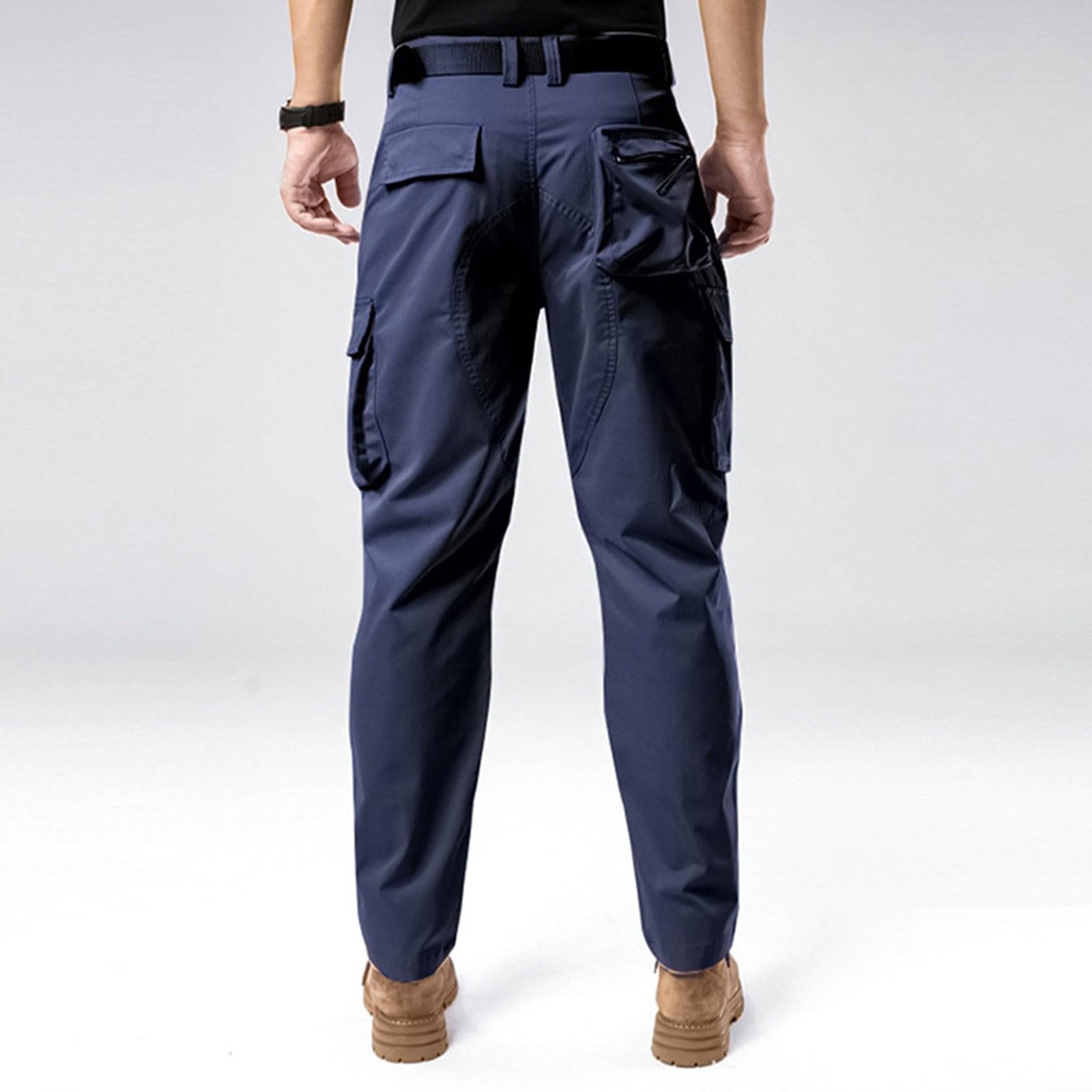Ansenesna Wanderhose Herren Lang Wander Cargohose Herren Regular Fit