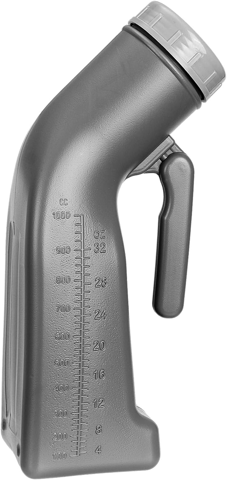 Urinals for Men Urinal Bottles Pee Bottle Camping Portable Toilet Spill Proof Urine Bottles for Men Male Outdoor Travel Hospitals Emergency 1000ML