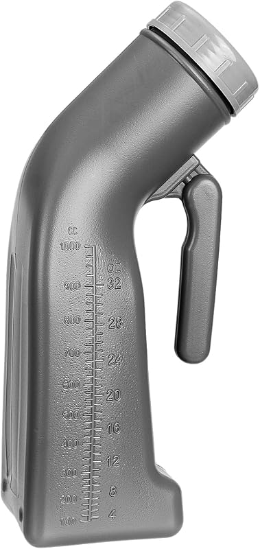 Orinales para hombres Botellas de orinal Botella para orinar Acampar Inodoro portátil Botellas de orina a prueba de derrames para hombres Hospitales de viaje al aire libre para hombres Emergencia 1000 ML