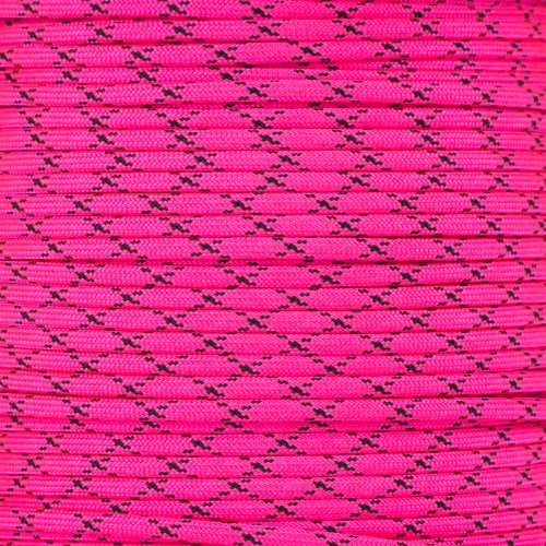 PARACORD PLANET 250' Spool Of Parachute 550 Cord Type Iii 7 Strand Paracord Over 200 Colors Pink Snake โ image 1