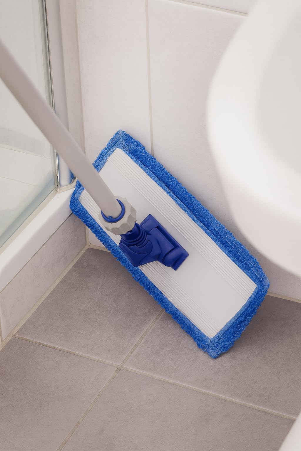 cozydiscount Balai Microfibres 3 Têtes Rotatives - Housses Amovibles