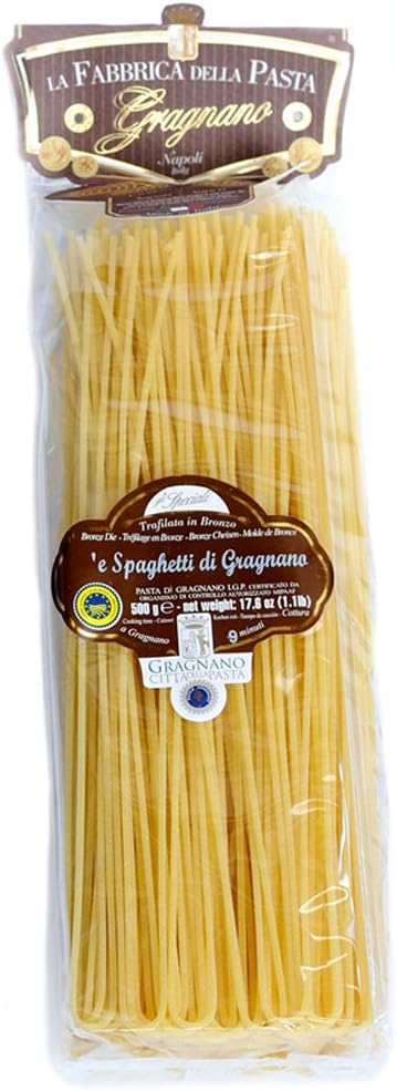 Spaghetti di Gragnano PGI 500 Gr. - Box of 16 Pieces
