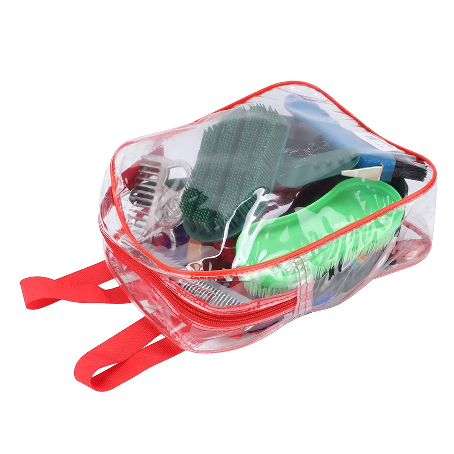 Horse Grooming Kit,Horse Cleaning Tool Set,Portable Storage