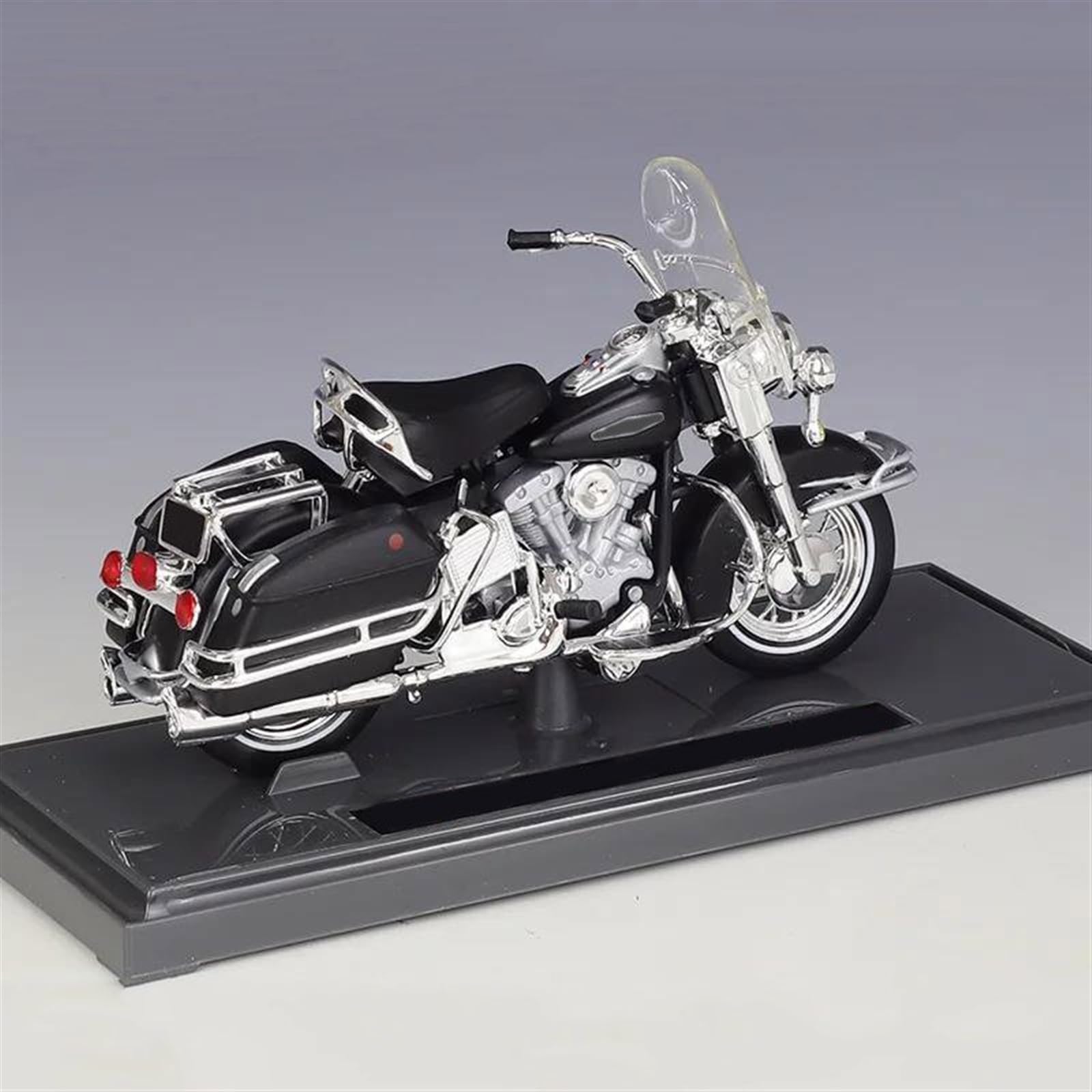 SEYXF Motorbike Toy 1/18 Motorcycle Metal Model Collection Simulation Diecasts Gifts for Harley Flh for Electra Glide 1966