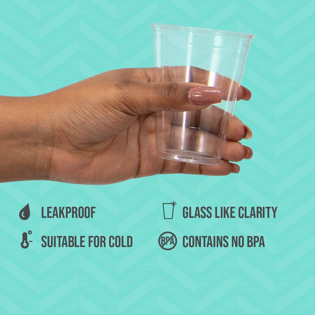 Amazon.com: Solo Clear 10 Ounce Plastic Cups, 36 Count (Pack of 6, 216  Count Total) : Health & Household