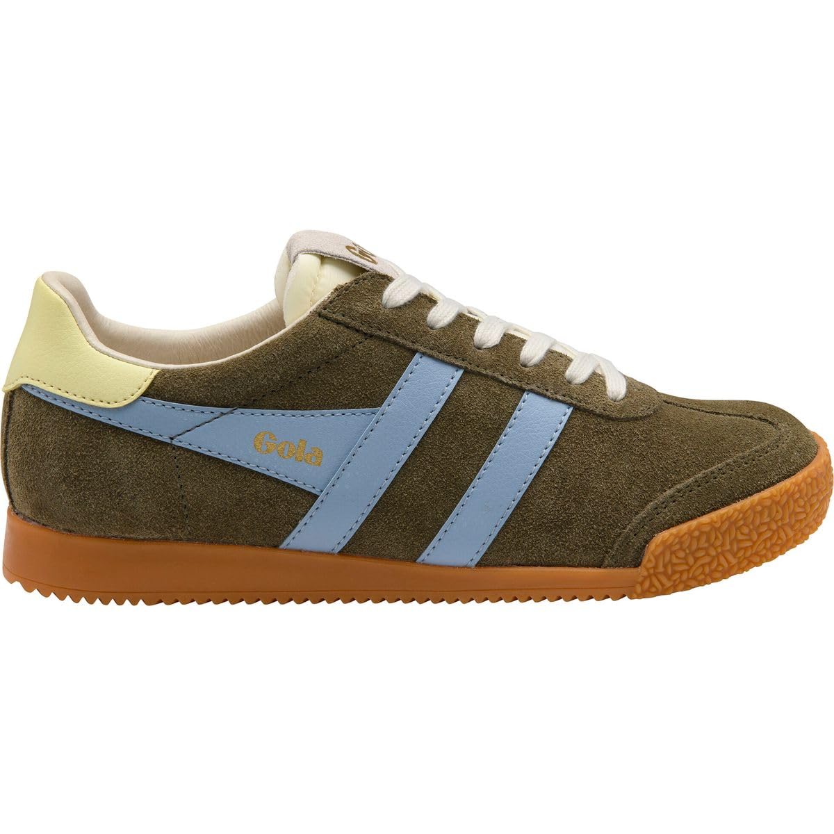 Gola, Women's, Elan, Khaki/Air/Buttermilk, 6 Medium
